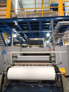AL--RPET 1600mm Spunbond Nonwoven Fabric Making Machine 