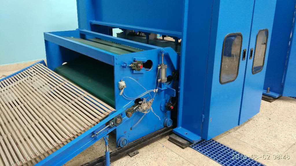 AL--1100mm PET Needle Punching Oven Nonwoven Fabric Scrubbing Pad Making Machine 